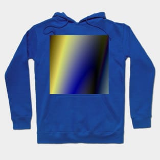 blue yellow white texture art Hoodie